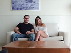 Sexo duro con una chica en el porno hace tiempo que no terminan