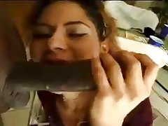La belleza en el blanco realmente rígido de porno